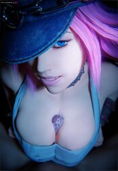 1girls 3d 3d_(artwork) 3d_artwork 3d_model 3d_render absurd_res absurd_resolution absurdres ambiguous_gender boobs breast_squeeze breasts capcom eye_contact final_fight high_quality high_resolution highres looking_at_viewer paizuri paizuri_lead_by_female paizuri_under_clothes poison_(final_fight) pov pov_eye_contact shaddoll_x street_fighter titfuck titjob tits