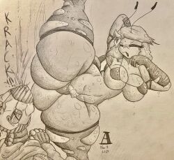 2024 2d a1uvion character_request traditional_media_(artwork)
