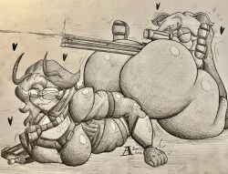 2025 2d a1uvion character_request traditional_media_(artwork)