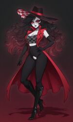ai ai_generated hazbin_hotel hellaverse pixai roo_(hazbin_hotel)