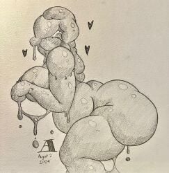 2024 2d a1uvion character_request traditional_media_(artwork)
