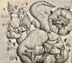 2025 2d a1uvion character_request facesitting traditional_media_(artwork)