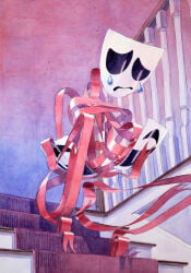1girl 1girls 2d gangle_(the_amazing_digital_circus) tagme the_amazing_digital_circus