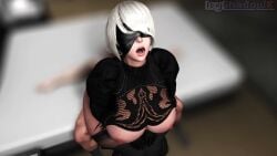 1boy 1girls 2b_(nier:automata) 3d ass bouncing_ass bouncing_breasts breasts fat_ass huge_ass huge_breasts icyshadowx massive_ass mp4 nier:_automata nier_(series) nipples plap_(sound) reverse_cowgirl_position sex sound straight tagme thick_ass video yorha_2b