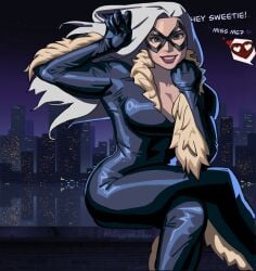 1boy 1girls 2026 alluring big_breasts black_cat_(marvel) blue_eyes bodysuit breasts bursting_breasts color colored curvaceous curvaceous_body curvaceous_female curvaceous_figure curvaceous_hips curvy curvy_body curvy_female curvy_figure curvy_hips domino_mask enticing eyemask felicia_hardy female hips hourglass_figure huge_breasts large_breasts light-skinned_female light_skin looking_at_viewer male marvel marvel_comics mask masked masked_female masked_male massive_breasts night peter_parker pinup red_lipstick rooftop seducing seductive seductive_look seductive_pose signalicy signallcy skin_tight spider-man spider-man_(series) superheroine teasing teasing_viewer temptation tempting tempting_viewer thick thick_breasts thick_hips thick_thighs tight_clothes tight_clothing voluptuous voluptuous_female white_hair wide_hips