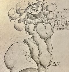 2025 2d a1uvion character_request traditional_media_(artwork)