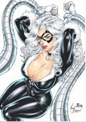 1girls 2026 alluring big_breasts black_cat_(marvel) blue_eyes bodysuit bound_wrists breasts bursting_breasts captured captured_female choker collar color colored curvaceous curvaceous_body curvaceous_female curvaceous_figure curvaceous_hips curvy curvy_body curvy_female curvy_figure curvy_hips domino_mask ed_benes_studio enticing eyemask felicia_hardy female fred_benes gloves hips hourglass_figure huge_breasts large_breasts light-skinned_female light_skin looking_at_viewer marvel marvel_comics mask masked masked_female massive_breasts pinup red_lipstick seducing seductive seductive_look seductive_pose shiny shiny_breasts shiny_clothes shiny_skin skin_tight spider-man_(series) superheroine teasing teasing_viewer temptation tempting tempting_viewer thick thick_breasts thick_hips thick_lips thick_thighs tight_clothes tight_clothing voluptuous voluptuous_female white_fur white_hair wide_hips