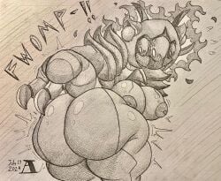 2024 2d a1uvion character_request traditional_media_(artwork)