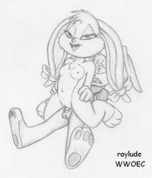 anthro babs_bunny buster_bunny cub female fur furry furry_only male mammal rabbit raylude straight tagme tiny_toon_adventures uncensored