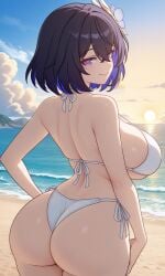 1female 1girl 1girls ai_generated ass beach beach_background big_ass big_boobs big_breasts big_butt big_butt_(female) big_tits bikini bikini_bottom bikini_top black_hair black_hair_female blue_eyes blue_eyes_female blue_hair blue_hair_female boobs boobs_bigger_than_head breasts breasts_bigger_than_head busty busty_female butt cleavage clouds curvaceous curvaceous_body curvaceous_female curvaceous_figure curvaceous_hips curvaceous_thighs curvy curvy_body curvy_female curvy_figure curvy_hips day daytime eyes female female_only femme_fatale hair hair_between_eyes hair_ornament hips honkai_(series) honkai_impact_3rd hourglass_figure hourglass_figured_female hoyoverse image large_ass large_boobs large_breasts large_butt large_tits lips looking_at_viewer mature_body mature_female mature_woman mihoyo ocean pawg phat_ass plump_ass plump_boobs plump_breasts plump_butt plump_hips plump_thighs plump_tits sand seele_vollerei sexy sexy_female short_black_hair short_hair short_hair_female side-tie_bikini smiling smiling_at_viewer solo solo_female thighs tits tits_bigger_than_head two-tone_hair voluptuous voluptuous_female voluptuous_woman water white_bikini white_bikini_bottom white_bikini_top white_side-tie_bikini wide_hips