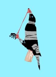 2026 aliasing animal_genitalia avian beak bestiality bird blue_eyes bodily_fluids bound claws cloaca cloacal cloacal_penetration corvid cum cum_from_cloaca cum_in_cloaca cum_inside cum_on_penis digital_media_(artwork) duo einin feathers feral feral_penetrated genital_fluids genitals hi_res human human_on_feral human_penetrating human_penetrating_feral humanoid_genitalia humanoid_penis interspecies mammal oscine passerine penetration penile penile_penetration penis sex simple_background tail tail_feathers tape wings