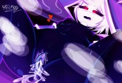 cute deltarune_freedom_edition eating_pussy female_only first_person_view horny_female pussy pussy_juice pussy_juice_drip razor_xo shy solo solo_female spread_legs taker_pov viewed_from_below wikee_(fe)