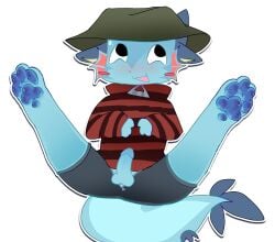 ayumi_mazaki beans cock dick feet feet_focus feet_up fish furry furry_only oc pawpads paws roblox self_upload