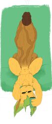 absurd_res alternate_version_at_source balls big_balls big_penis bodily_fluids clothing eevee_bros_(modca) eeveelution generation_4_pokemon genital_fluids genitals girthy hi_res huge_balls huge_penis hyper hyper_genitalia hyper_penis leafeon lumiink lying male nintendo nude on_back penis pokemon pokemon_(species) precum solo sweat thick_penis translucent translucent_clothing vein veiny_balls veiny_penis