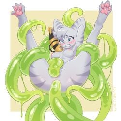 1:1 absurd_res anal anal_penetration anthro arms_tied bound breasts byoctopussy female forced hi_res lombax mammal nipples penetration rape ratchet_and_clank rivet_(ratchet_and_clank) sex slime solo sony_corporation sony_interactive_entertainment spread_legs spreading tentacle_rape tentacle_sex tentacles vaginal vaginal_penetration