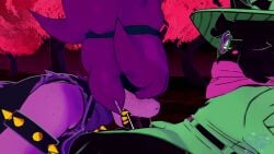 1boy 1femboy 1girls 3d 3d_animation 3d_model animated blowjob blush bluwizard clothed cryptiacurves cryptiacurves_(modeler) cum cum_dripping cum_in_mouth cum_in_pussy deltarune deltarune_chapter_2 femboy femdom forest forest_background licking_penis no_sound oral oral_creampie oral_penetration oral_sex pov ralsei ralsei_(cryptiacurves) ralsei_with_black_fur sucking_penis susie_(cryptiacurves) susie_(deltarune) tagme tail_wagging tongue_out tonguejob video wagging_tail