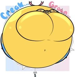 big_breasts breasts cleavage female furry huge_breasts hyper_breasts inflation puffster3 tagme thick_thighs wide_hips yatta_(dandy's_world)