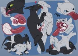 69_position absurd_res animal_genitalia anus black_body black_claws black_legs black_nose black_scales black_tail black_wings blue_eyes bodily_fluids butt cervical_penetration claws clitoris cum cum_from_mouth cum_from_vagina cum_in_mouth cum_in_uterus cum_in_vagina cum_inside cum_on_body cum_on_face cum_on_own_penis cum_on_penis cum_on_self cumshot cunnilingus dragon dreamworks drinking drinking_cum dripping duo ejaculation european_mythology eyes_closed fellatio female female_feral feral feral_on_feral feral_penetrated feral_penetrating finger_claws fury_(httyd) genital_fluids genital_slit genitals green_eyes hi_res how_to_train_your_dragon licking light_fury looking_pleasured male male/female male_feral membrane_(anatomy) membranous_wings mythological_creature mythological_scalie mythology nails night_fury nubless oral penetration penile penile_penetration penis penis_fluid penis_in_mouth penis_in_vagina penis_lick penis_on_tongue red_penis reptile saliva saliva_on_penis scales scalie sex tail tapering_penis teeth toe_claws tongue tongue_out tongue_out_fellatio toothless uterus uzu_nu_(artist) vaginal vaginal_fluids vaginal_penetration vulva western_dragon wet wet_penis white_body white_legs white_nose white_tail white_wings wings