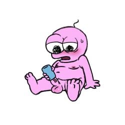 1boy 2d adult_swim animated balls blush chubby chubby_male digital_media fleshlight full_body honeypaw5 loop male male_only masturbation moobs no_sound overweight overweight_male penetrable_sex_toy penetration penis pim_(smiling_friends) pink_skin sex_toy smiling_friends solo testicles
