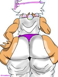 back_view big_ass bottom_heavy_femboy fat_ass femboy nezumihaze orginal_character