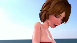 1girls 2025 20s 3d 3d_animation animated areolae aunt_cass bathing_suit beach big_breasts big_hero_6 bouncing_breasts breasts brown_hair bust busty cass_hamada chest cleavage curvaceous curvy curvy_figure disney female green_eyes huge_breasts jiggling_breasts kittenvox large_breasts light-skinned_female lipstick looking_at_viewer marvel marvel_comics mature mature_female milf nipples outdoors redmoa sea seagull seagulls seaside short_hair slim_waist sound swimsuit tagme video voice_acted voluptuous
