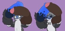67_(meme) absurd_res animal_genitalia animal_penis anthro baishu ball_fondling balls big_balls big_penis black_body black_fur brother_(lore) brother_and_sister_(lore) by_moan canid canine disembodied_penis epic_games equine_genitalia equine_penis erection eye_scar facial_scar fan_character fangs female fondling fortnite fur genitals grey_body grey_fur group hajime_(fortnite) hand_on_balls hi_res humanoid_genitalia humanoid_penis humor incest_(lore) lagomorph leporid made_in_abyss male male/female mammal narehate penis raccoon_dog sato_(kabsfy) scar sibling_(lore) sister_(lore) surrounded_by_penises tanuki teeth text tongue trio white_body white_fur