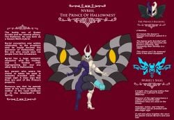 abs absurd_res animal_genitalia animal_penis anthro arthropod balls big_balls big_knot big_penis black_eyes charm_(jewelry) equine_genitalia equine_penis fan_character femboy fur genitals hi_res hollow_knight_(franchise) horn huge_balls huge_penis hybrid_genitalia hybrid_penis incest_(lore) insect knot knotted_equine_penis knotted_penis lepidopteran male male_anthro model_sheet moth muscular muscular_male nude_anthro nude_male nyriel_(purpleheartdragon) penis purpleheartdragon simple_background solo team_cherry vessel_(species) wings womb_tattoo