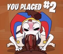 1boy 1girls 2026 2d 2d_(artwork) 2d_animation ahegao algob4v all_the_way_to_the_base alternate_body_type alternate_breast_size animated big_ass big_breasts bra brown_eyes brown_hair clown clown_girl dark-skinned_male dark_skin deepthroat defeated defeated_heroine epic_games fellatio forced_oral fortnite fortnite:_battle_royale glitch_productions grabbing hand_on_head imminent_orgasm implied_rape indie_animation jester jester_hat kneeling loop looping_animation male_domination maledom no_sound pale-skinned_female pale_skin partially_clothed partially_clothed_female pomni pomni_(the_amazing_digital_circus) questionable_consent tagme tears the_amazing_digital_circus video