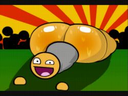 1boy animated ass awesome_face bottomless bottomless_female clapping_ass clapping_cheeks hips hyper hyper_ass large_ass male male_focus male_only meme meme_reference saltlamp410 sweaty sweaty_ass thick_thighs thighs wide_hips yellow_body