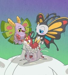 anal anal_penetration argon_vile arthropod balls beautifly blush bodily_fluids butterfly cascoon cum cum_in_ass cum_in_mouth cum_inside cum_on_partner dustox ejaculation evolutionary_family fellatio feral feral_on_feral feral_penetrated feral_penetrating feral_penetrating_feral foursome fwap generation_3_pokemon genital_fluids genitals group group_sex hands-free hi_res insect lepidopteran lidded_eyes male male/male male_penetrated male_penetrating male_penetrating_male moth nintendo oral penetration penile penile_penetration penis penis_in_ass penis_in_mouth pokemon pokemon_(species) sex silcoon spitroast tapering_penis wurmple