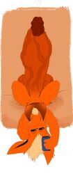 absurd_res alternate_version_at_source anthro balls big_balls big_penis bodily_fluids bottomless clothed clothing eevee_bros_(modca) eeveelution flareon generation_1_pokemon genital_fluids genitals girthy hi_res huge_balls huge_penis hyper hyper_genitalia hyper_penis lumiink lying male nintendo on_back penis pokemon pokemon_(species) precum solo sweat thick_penis translucent translucent_clothing vein veiny_balls veiny_penis