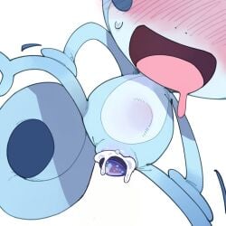 absurd_res blush clitoris cum cum_in_pussy digital_media_(artwork) edit game_freak generation_8_pokemon genital_fluids genitals hi_res humanoid legs lizard masturbation nintendo plump_labia pokemon pokemon_(species) pussy scalie sex_toy sobble spread sweat tagme tail water_stone wet_pussy youjomodoki