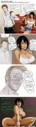 asian asian_female athletic aunt bb_(baalbuddy) black_eyes black_hair color colour comic cowgirl cowgirl_position dream fear female femdom fit funny imminent_sex impregnation_request incest incest_(lore) muscles muscular nephew nightmare_waifu sweat sweaty teasing tkoharley tomboy