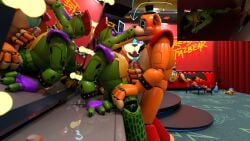 2025 2boys 2males 3d 3d_(artwork) alligator alligatorid anthfo_focus anthro anthro_focus anthro_male anthro_on_anthro anthro_only bear bodypaint bow_tie bowtie crocodile crocodilian crocodylid digital_media_(artwork) double_handjob duo duo_focus erect_penis erection facepaint fangs five_nights_at_freddy's five_nights_at_freddy's:_security_breach glamrock_freddy_(fnaf) glans glasses grabbing_penis hand_on_penis handjob headgear headwear humanoid_genitalia humanoid_penis kissing kissing macro macro/micro male male/male male_anthro male_focus male_only mammal mammal_humanoid masturbation micro microphilia mohawk mohawk_(hairstyle) montgomery_gator_(fnaf) penile penile_masturbation penis reptile reptile_humanoid scottgames sharp_teeth shoulder_pads star_glasses steel_wool_studios sunglasses top_hat ursid ursid_humanoid