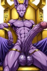 abs ai_generated anthro balls beerus big_balls big_penis cat_humanoid cock cocky69 dragon_ball dragon_ball_super erect_penis erection excessive_size god_of_destruction hard_cock hyper_penis long_penis male male_only muscles muscular muscular_anthro muscular_male pecs pectorals penis purple_skin testicles throne veins veiny veiny_arms veiny_balls veiny_legs veiny_penis veiny_testicles