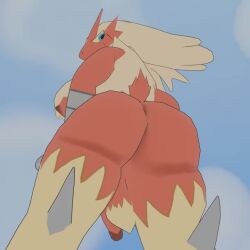 1:1 1futa 3d 3d_(artwork) 3d_animation animated anthro areola ass avian balls big_butt blaziken blue_eyes breasts butt_focus dege3 digital_media_(artwork) flaccid furry futanari generation_3_pokemon genitals gynomorph hi_res humanoid_genitalia intersex looking_at_viewer looking_back loop mammal multicolored_body nintendo no_sound nude outside penis pokemon pokemon_(species) rear_view red_body red_penis shaking_butt short_playtime sky skyscape solo standing tagme tail twerking under_boob video