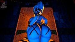 3d animatronic ass big_butt butt_focus clothing digital_media_(artwork) female five_nights_at_freddy's five_nights_at_freddy's_2 hair hi_res humanoid machine marie_(cryptiacurves) marionette_(fnaf) morbo robot robot_humanoid scottgames solo source_filmmaker_(artwork) thong underwear white_body white_hair
