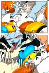 air_inflation air_valve anal anal_sex animate_inanimate anthro apode bodily_fluids comic cum cum_inflated_belly cum_inside draconcopode duo excessive_cum excessive_genital_fluids flustered flustered_male forced forced_inflation genital_fluids genitals hi_res hyper hyper_cum inflatable inflated_belly inflation inflation inflation_valve kooper_(koopershiba) legless living_inflatable male male/male misscrex naga penetrable_sex_toy penetration penis pool_toy serpentine sex_toy