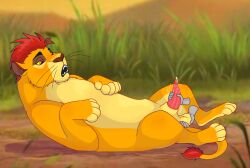 ambiguous_gender ambiguous_on_feral animal_genitalia animal_penis anon bodily_fluids cajuzinho02 disney duo exhibitionism felid feline feline_genitalia feline_penis feral forest genital_fluids genitals handjob hi_res human human_on_feral interspecies kion_(the_lion_guard) lion male male/ambiguous mammal outside pantherine penile penis plant precum savanna sex solo the_lion_guard the_lion_king tree zoophilia