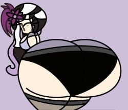 1girls ass black_panties breasts brown_eyes butt duchess_swan ever_after_high female female_only female_solo long_hair panties panties_only pantsu solo solo_female solo_only the_starboy thighhighs upskirt