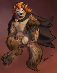 5_toes absurd_res animal_genitalia anthro anus arm_tuft ass athletic athletic_anthro athletic_male ball_tuft balls barefoot beard big_balls black_cape black_claws black_clothing black_sclera bodily_fluids body_hair bone brown_body brown_fur brown_pawpads butt_focus cape cheek_tuft chest_tuft chin_tuft claws clothing crotch_tuft danero digitigrade digitigrade_paws dripping ear_tuft elbow_tuft facial_hair facial_tuft fangs feet fluffy flying_sweatdrops foot_fetish foot_focus foot_tuft foreskin forsburn full-length_portrait fur fur_tuft genital_fluids genital_piercing genitals gold_piercing gold_ring gold_ring_piercing gradient_hair gradient_mane hair half-erect happy_trail head_tuft heel_tuft hi_res hindpaw humanoid_genitalia humanoid_penis hyena leaking_precum leg_tuft looking_at_viewer male male_anthro mammal mane mantle mask mohawk muscular muscular_male musk musk_clouds musky_anus musky_balls musky_body musky_butt musky_feet musky_paws musky_penis neck_tuft nude nude_anthro orange_eyes orange_hair orange_mane orange_pupils pawpads paws penis penis_piercing piercing pointy_ears portrait precum precum_drip precum_on_penis precum_string presenting presenting_anus presenting_balls presenting_body presenting_crotch presenting_genitalia presenting_hindquarters presenting_penis presenting_sheath presenting_to_viewer prick_ears prince_albert_piercing pubes pupils reclining ring_piercing rivals_of_aether scent sheath shoulder_tuft skull skull_head skull_mask smelly smelly_anus smelly_balls smelly_body smelly_butt smelly_feet smelly_paws smelly_penis soles solo spotted_hyena sweat sweatdrop sweaty_anus sweaty_balls sweaty_body sweaty_butt sweaty_feet sweaty_genitalia sweaty_paws sweaty_penis tail tan_body tan_fur teeth thick_penis three-quarter_view toe_claws toes tongue tongue_out tuft