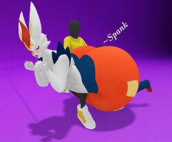 big_ass bubble_butt cinderace huge_ass pokemon pokemon_(species) tagme thick_thighs wide_hips zer0264