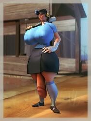 1futa 3d baseball_bat day dickgirl femscout futa_only futanari futanarization hyper_fortress intersex outdoors penis_under_skirt rule_63 scout_(team_fortress_2) solo team_fortress_2