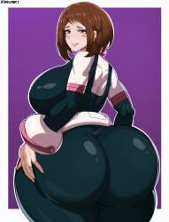 1female 1girls artist_request female jpg ochako_uraraka solo solo_female tagme tagme_(artist) twitter_link