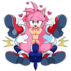 amy rose from sega by watatanza