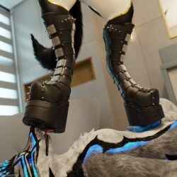1:1 3d 4k absurd_res alternative_fashion animal_genitalia animal_penis anthro anthro_on_anthro arms_tied ball_squeeze balls bathroom biped black_body black_boots black_clothing black_footwear black_fur blender_(artwork) blender_cycles blue_body blue_fur blue_penis bodily_fluids bondage boots bound breasts cage_(character) canid canine canine_genitalia canine_penis canis claws clothed clothing cock_and_ball_torture crush cum cum_dripping_from_penis cum_on_penis depth_of_field digital_media_(artwork) dominant dragonplayer dragonplayer_(character) duo erection feet foot_crush foot_fetish foot_on_penis foot_play footwear fox fur genital_fluids genital_torture genitals goth goth_boots grey_body grey_fur hair hi_res hindpaw inside jex jexouium knot leather leather_boots leather_clothing leather_footwear legs_tied licking licking_boots licking_shoe lying lying_on_ground male male/male mammal multicolored_body nipples nude on_back on_ground on_one_leg open_mouth orgasm pain paws penis reflection rexouium sex shoes slim slim_anthro slim_male slim_sub smile standing standing_on_another standing_on_penis submissive submissive_male tail tongue tongue_out torture trampling white_body white_fur