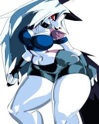 big_breasts big_butt clothed clothing furry furry_female furry_only hellhound helluva_boss loona loona_(helluva_boss) rhalhan sexy_eyes sexy_pose tagme thick_thighs wolf
