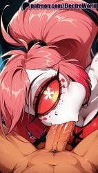 1boy 1girls 2025 ai_generated artist_name blowjob blowjob_face breasts breasts breasts bust cherri_bomb cherri_bomb_(hazbin_hotel) chest cleavage clothed_female_nude_male cock dick electroworld fellatio female hazbin_hotel hi_res high_quality high_resolution highres licking long_hair male_pubic_hair multicolored_hair nude oral oral_sex patreon patreon_username penis pink_hair pubic_hair stable_diffusion straight streaked_hair sucking testicles twintails two-tone_hair uncensored watermark
