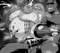 1boy 1girls bitch censored empty_eyes enormous_breasts erect_nipples female huge_breasts huge_nipples kanroji_mitsuri kimetsu_no_yaiba lactation large_breasts large_penis maru_(maruttona) monster penis pierced_belly_button pregnant rape sex size_difference spread_legs stomach_bulge tears vagina vaginal vaginal_penetration vaginal_sex