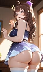 ai_generated big_ass embarrassed huge_ass nimu surprised vtuber vtuberfanart